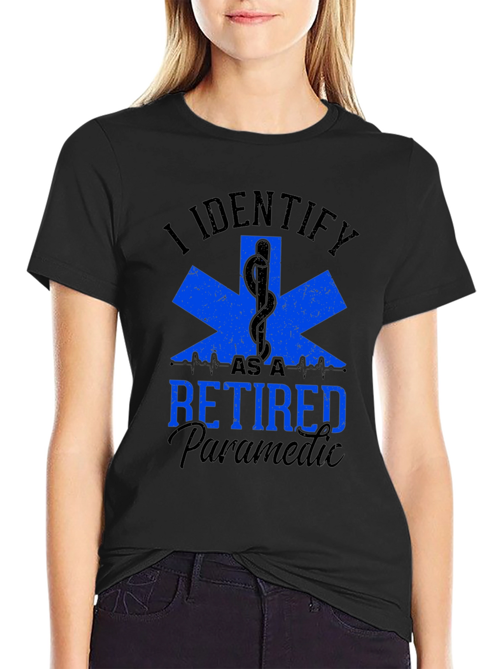 Retired Paramedic T-Shirt - EMS Design