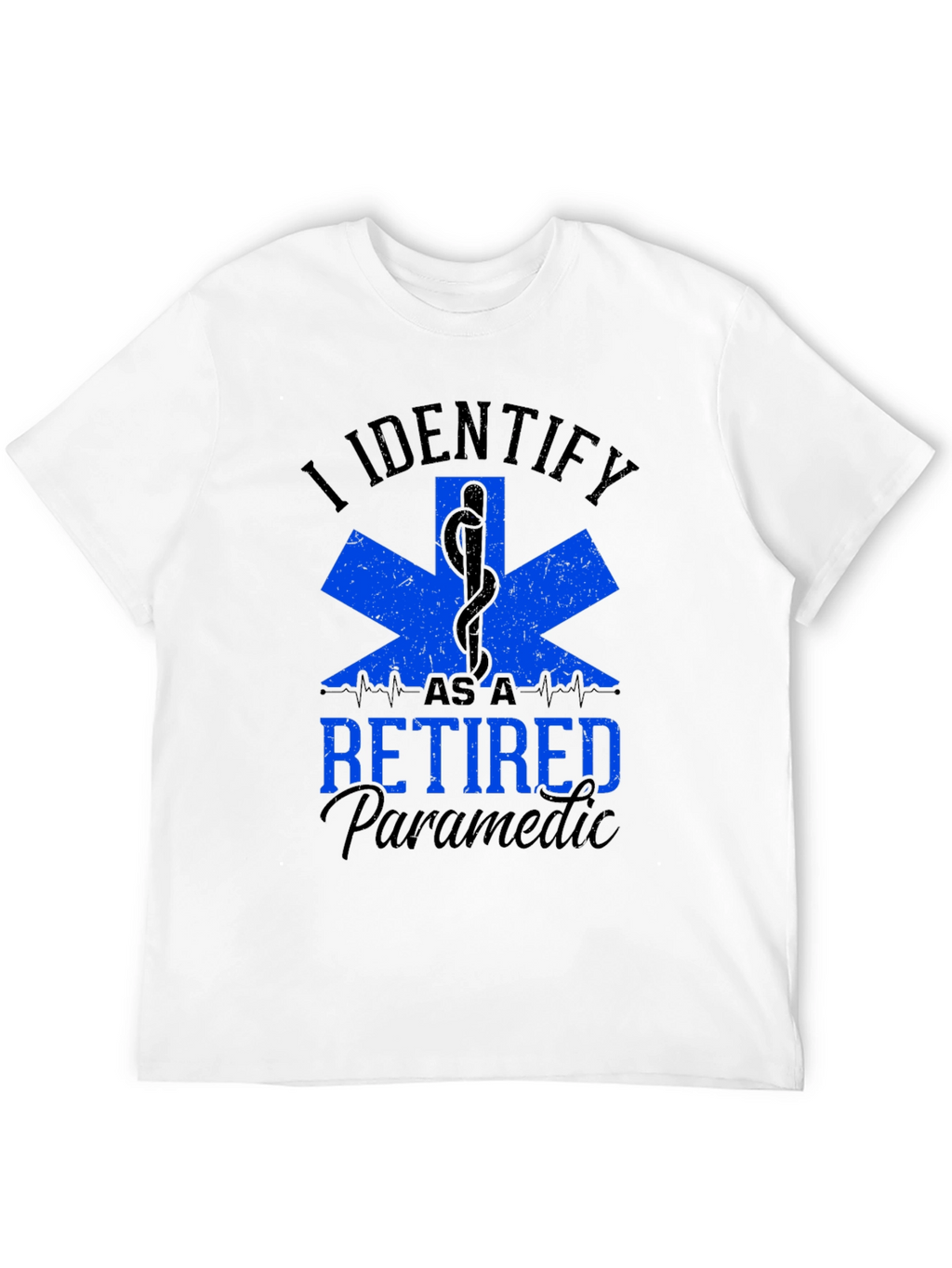 Retired Paramedic T-Shirt - EMS Design