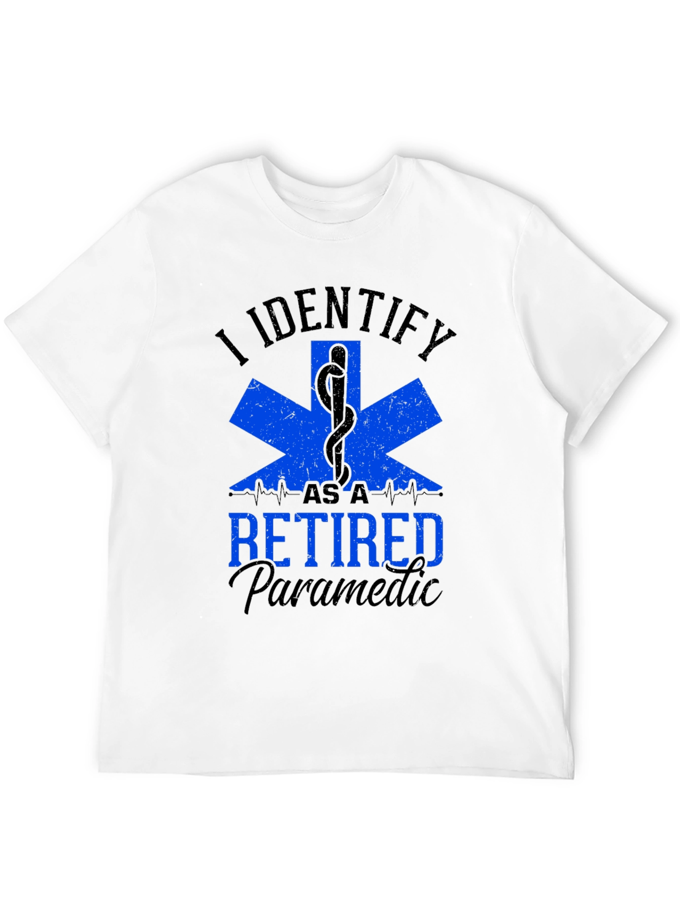 Retired Paramedic T-Shirt - EMS Design