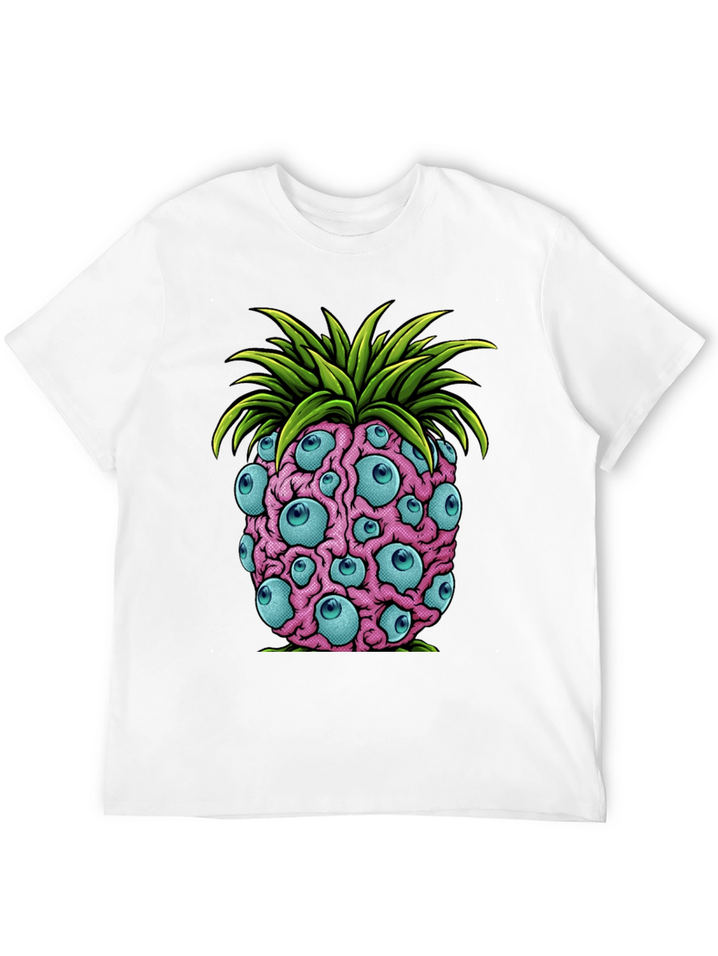Eye-Catching Pineapple Graphic Tee