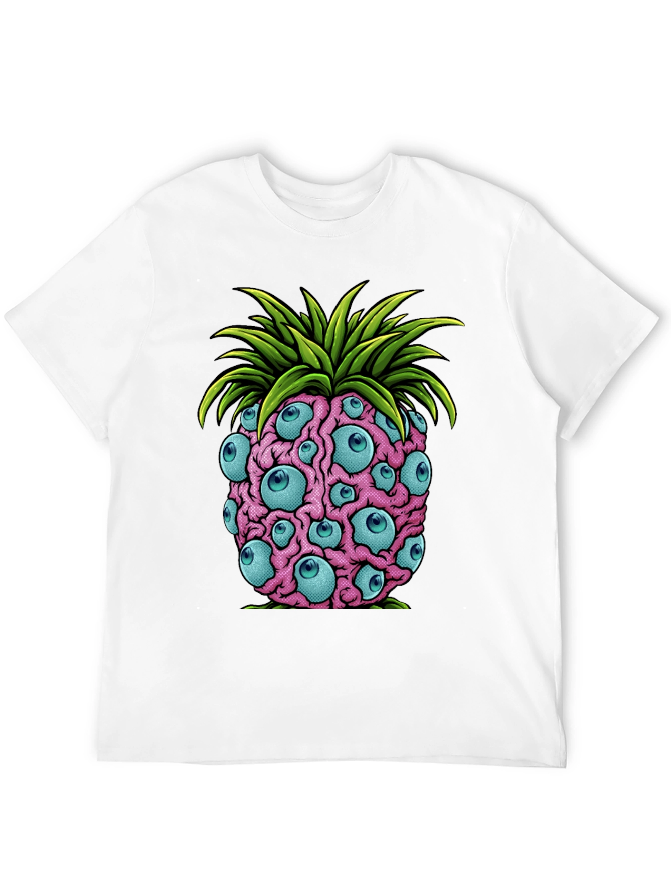 Eye-Catching Pineapple Graphic Tee