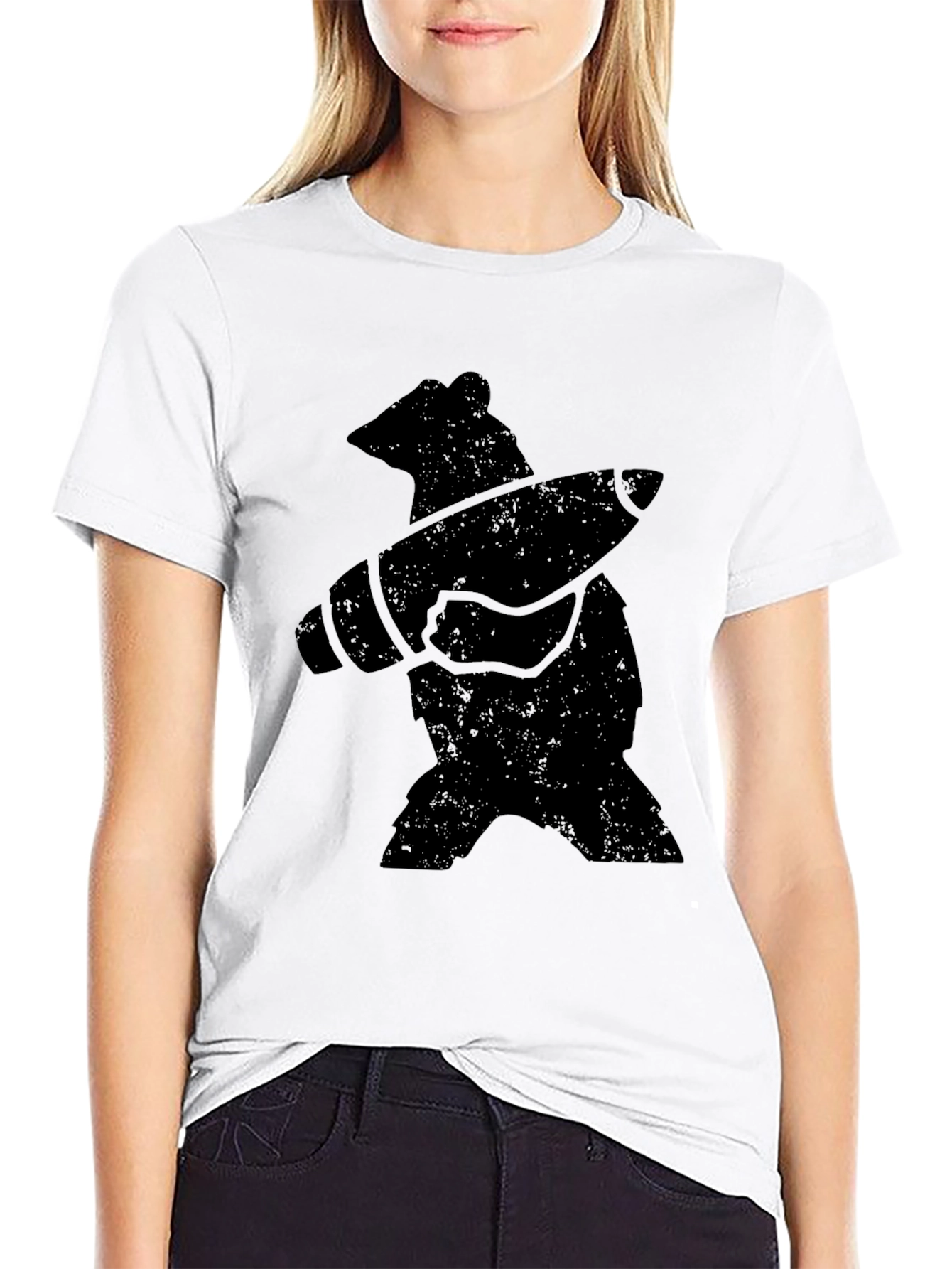 Bear with Rocket T-Shirt