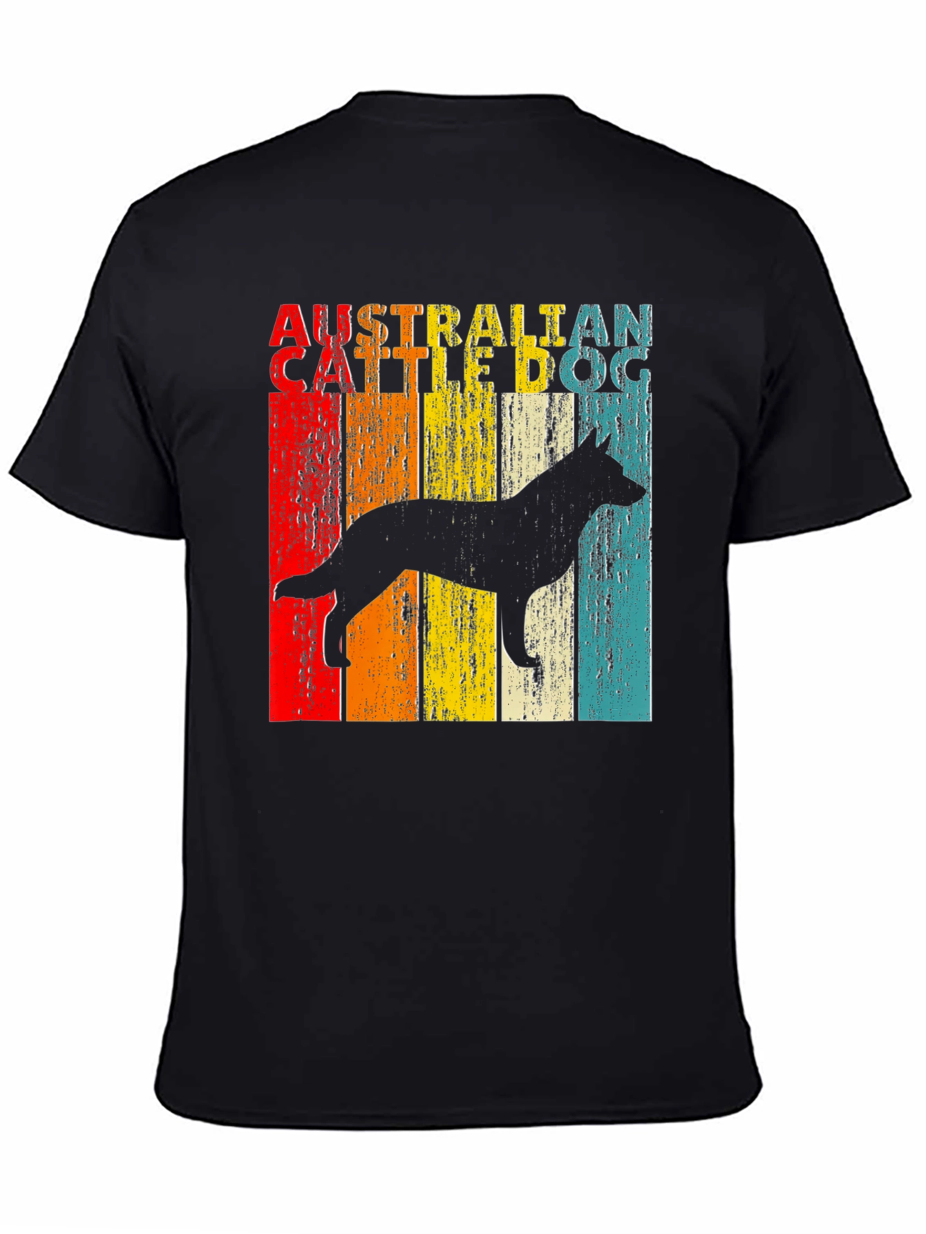 Australian Cattle Dog Retro Graphic Tee