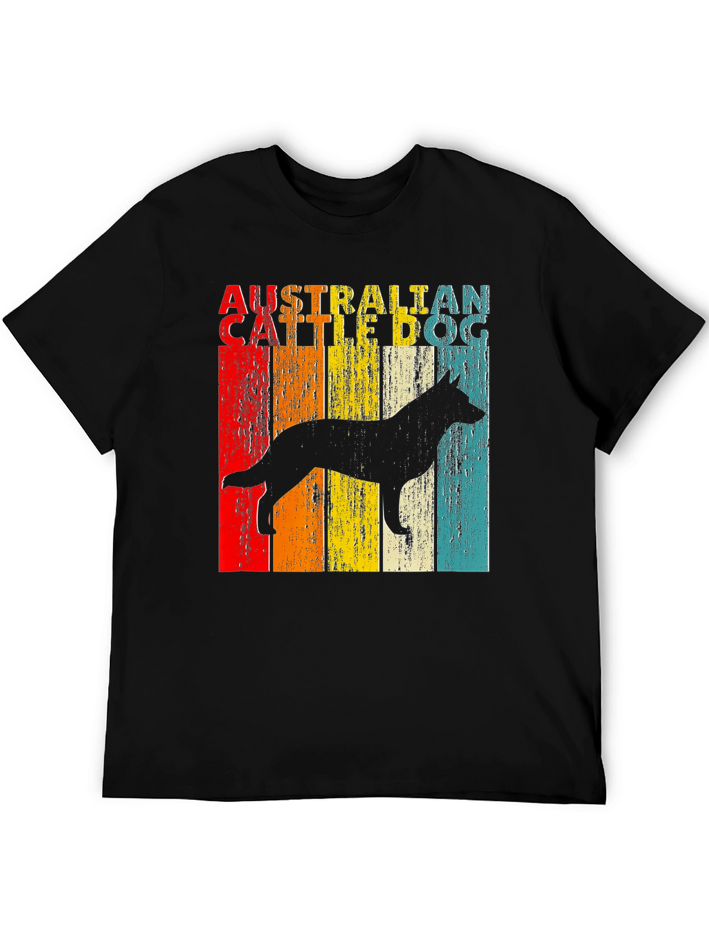 Australian Cattle Dog Retro Graphic Tee