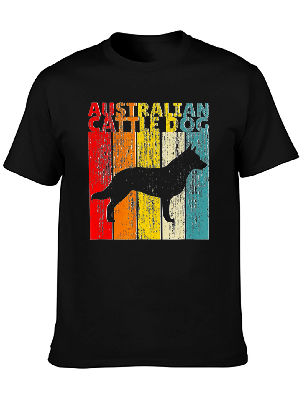 Australian Cattle Dog Retro Graphic Tee