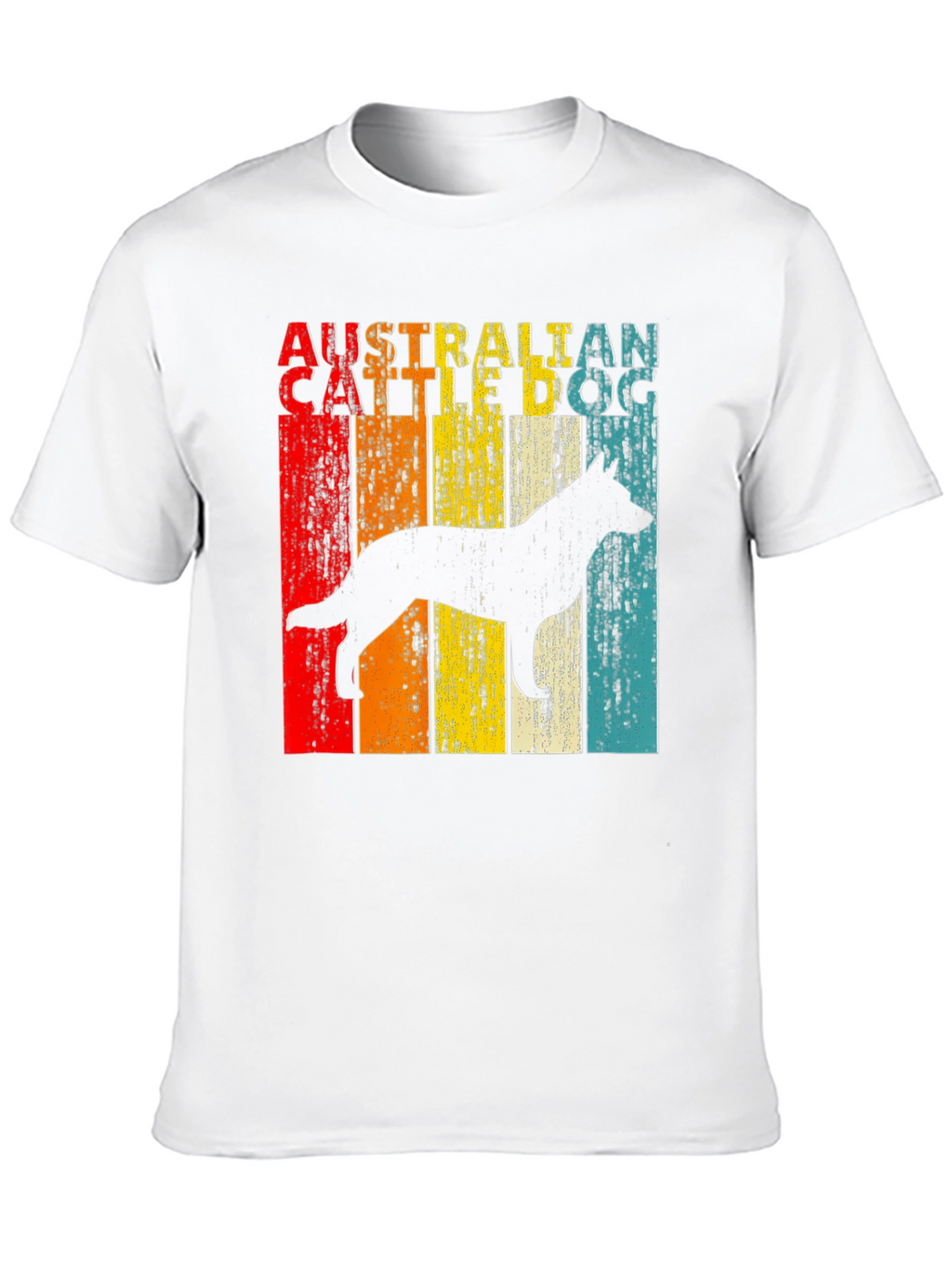 Australian Cattle Dog Retro Graphic Tee