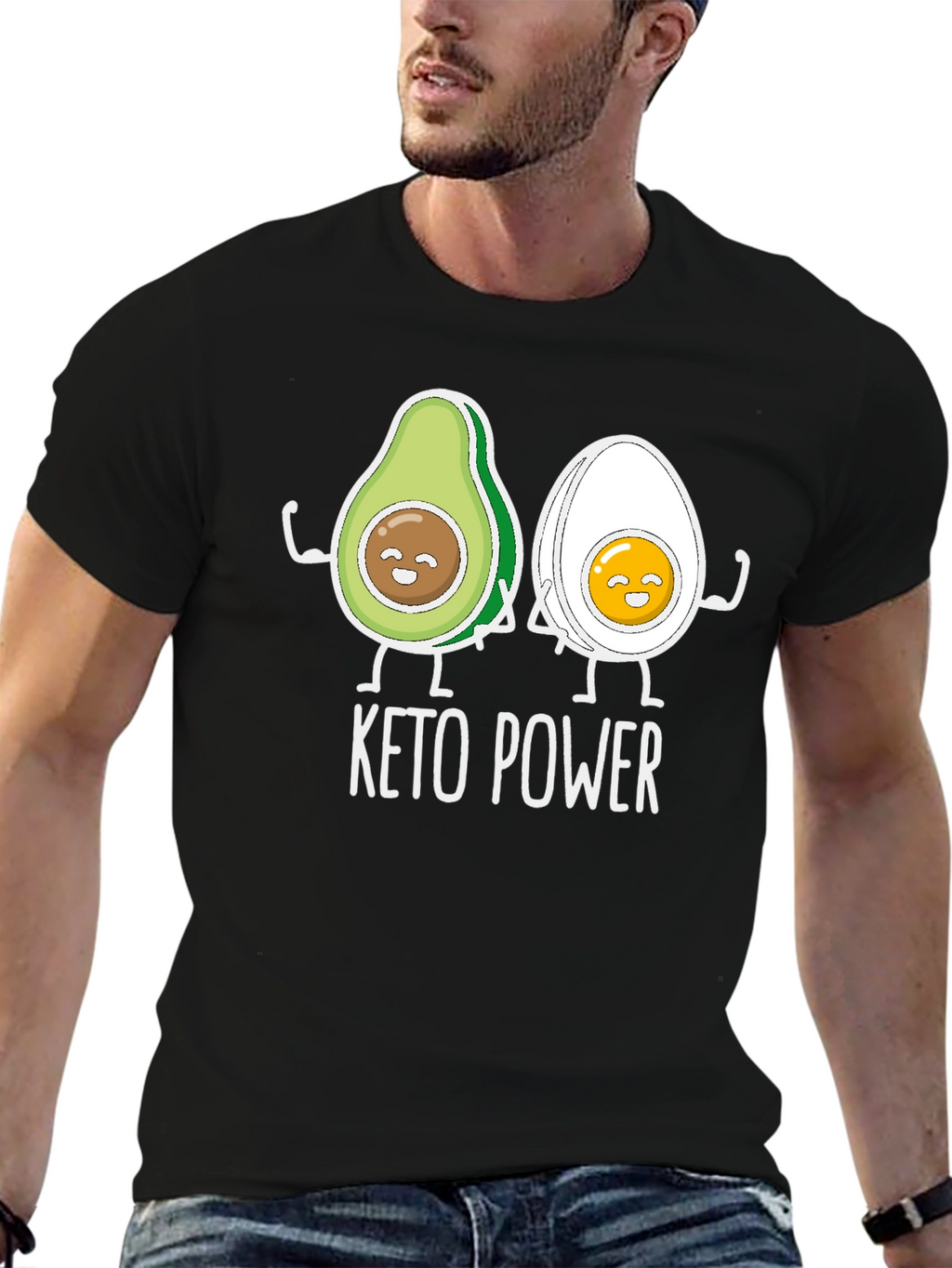Keto Power Graphic T-Shirt