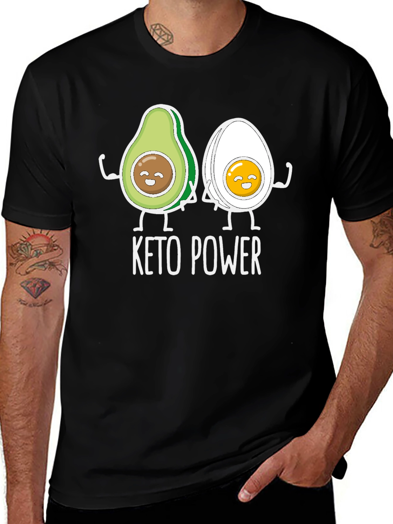 Keto Power Graphic T-Shirt