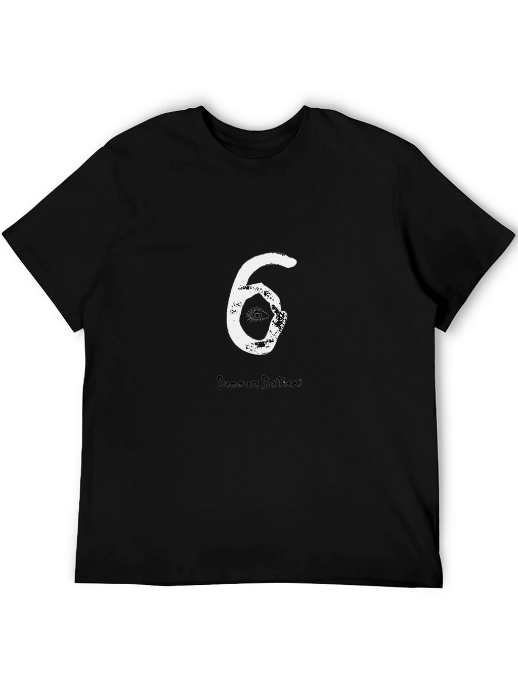 Summer Sixteen Tee - Black Cotton Graphic T-Shirt