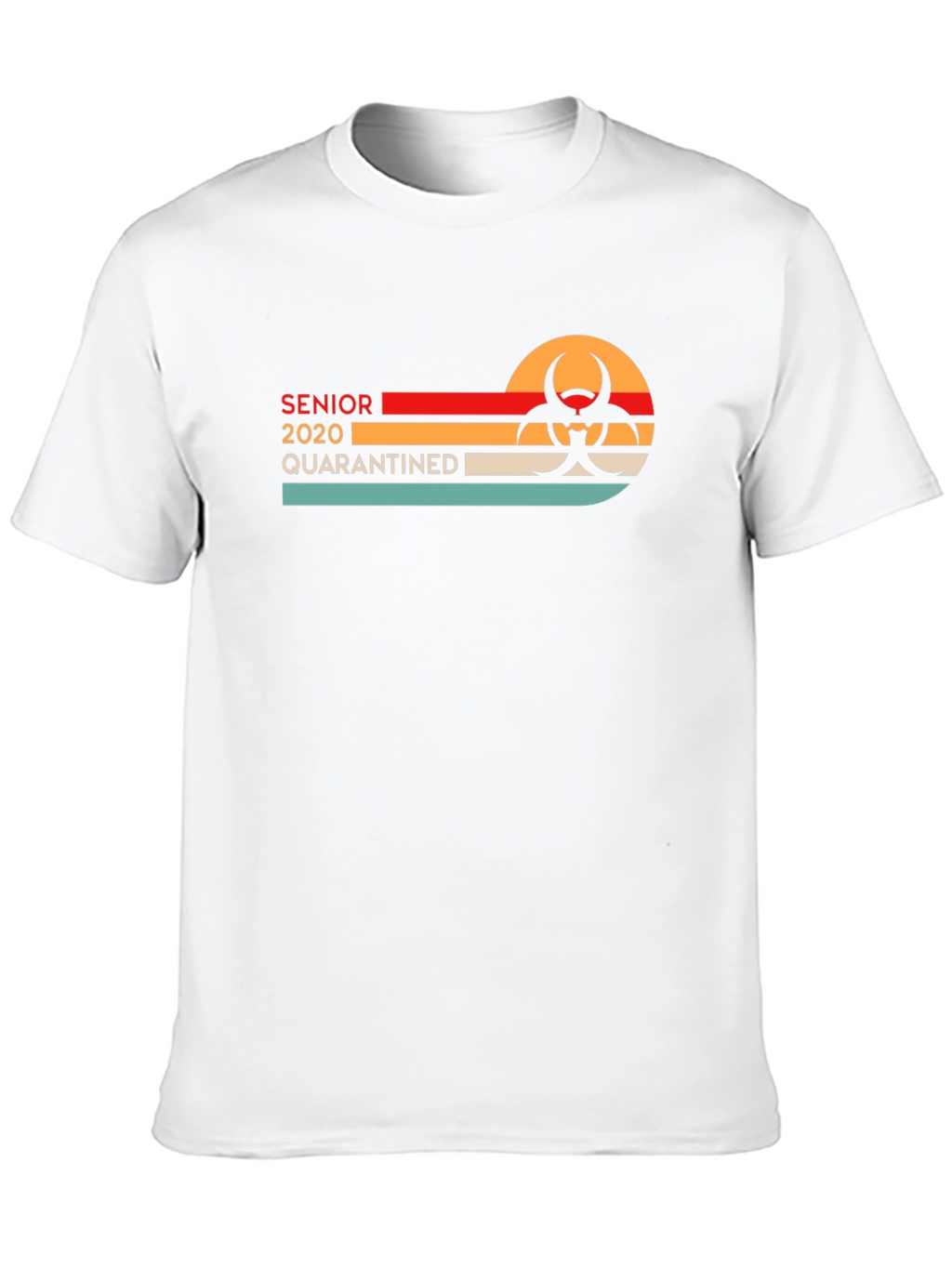 Senior 2020 Quarantined Retro T-Shirt