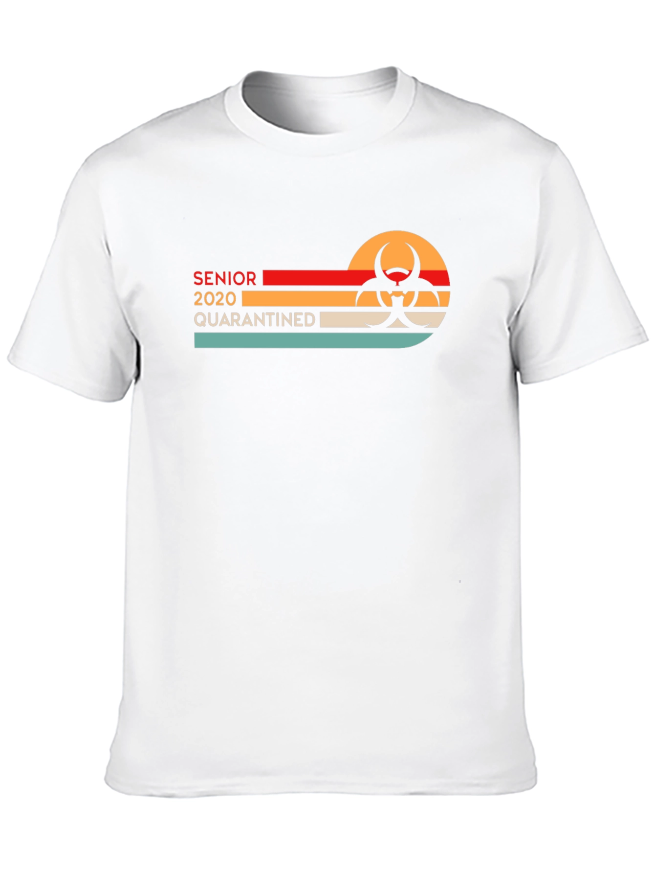 Senior 2020 Quarantined Retro T-Shirt