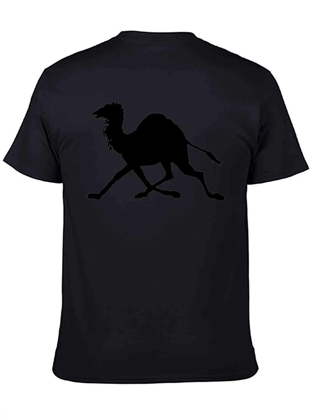Camel Silhouette Black T-Shirt