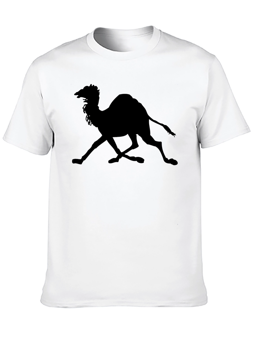 Camel Silhouette Black T-Shirt