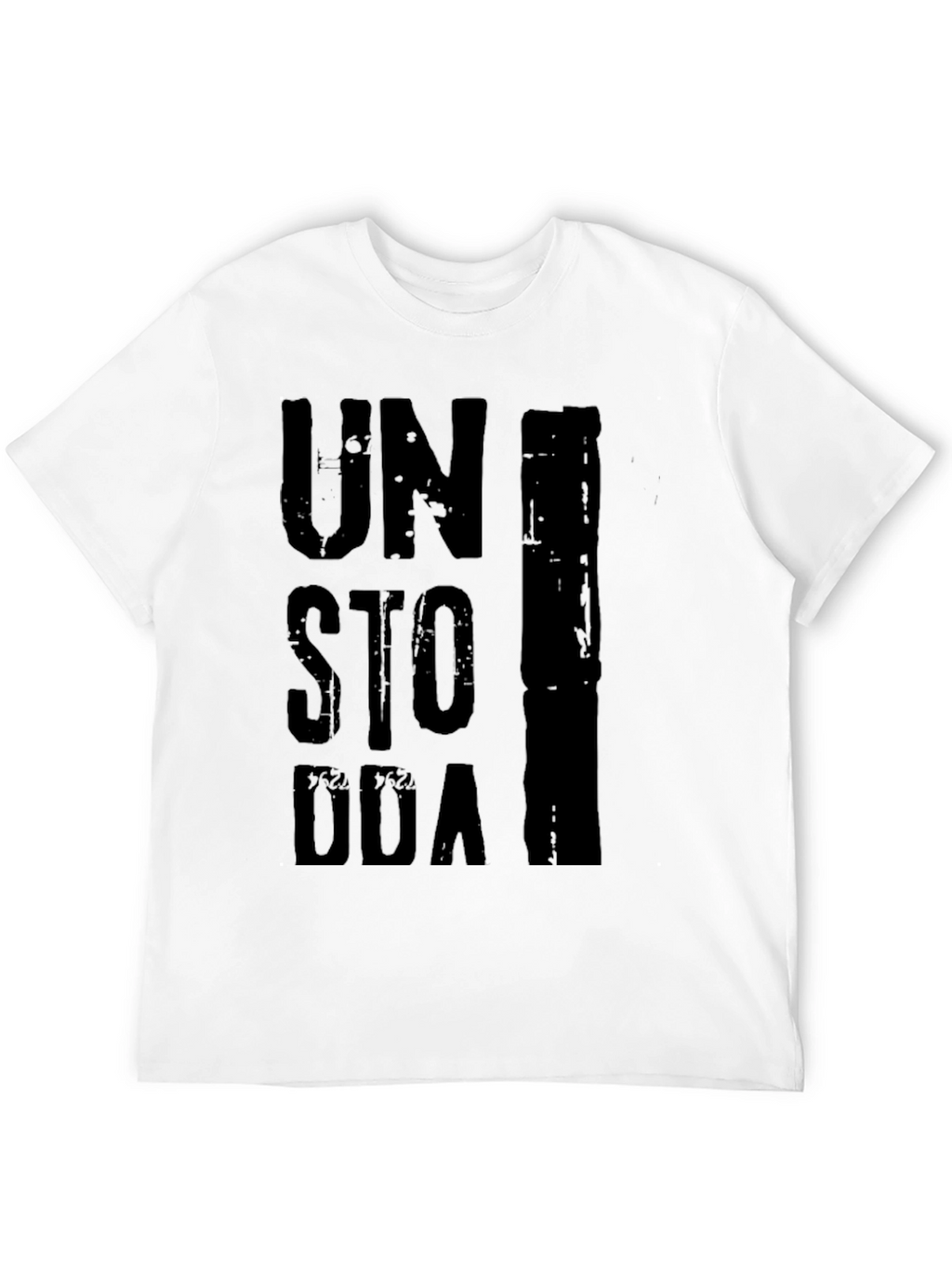 Unstoppable Graphic Print Black T-Shirt