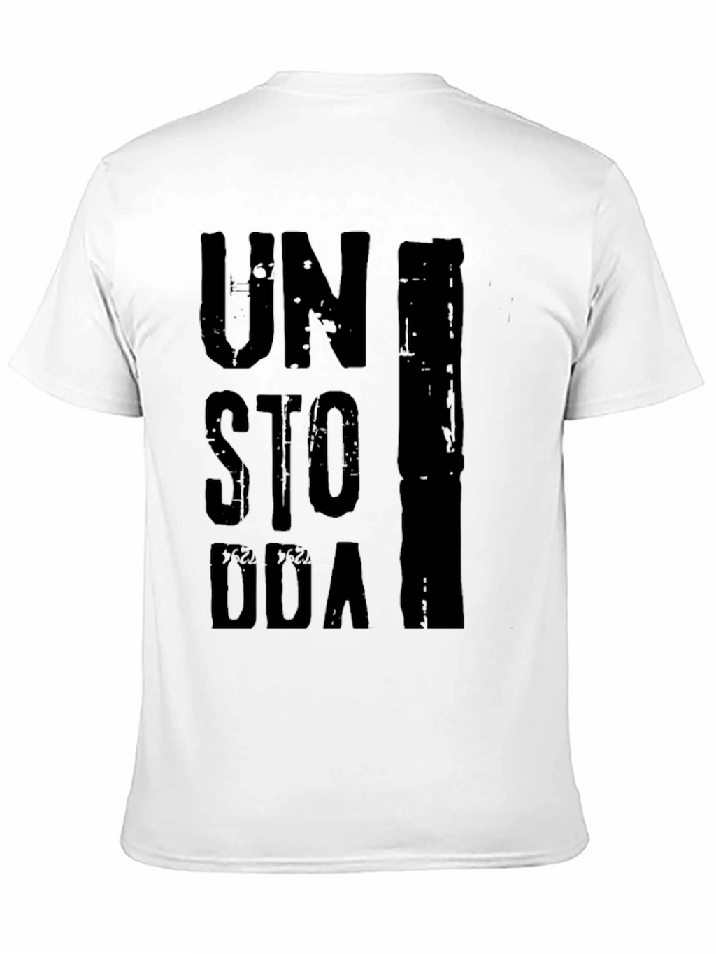 Unstoppable Graphic Print Black T-Shirt