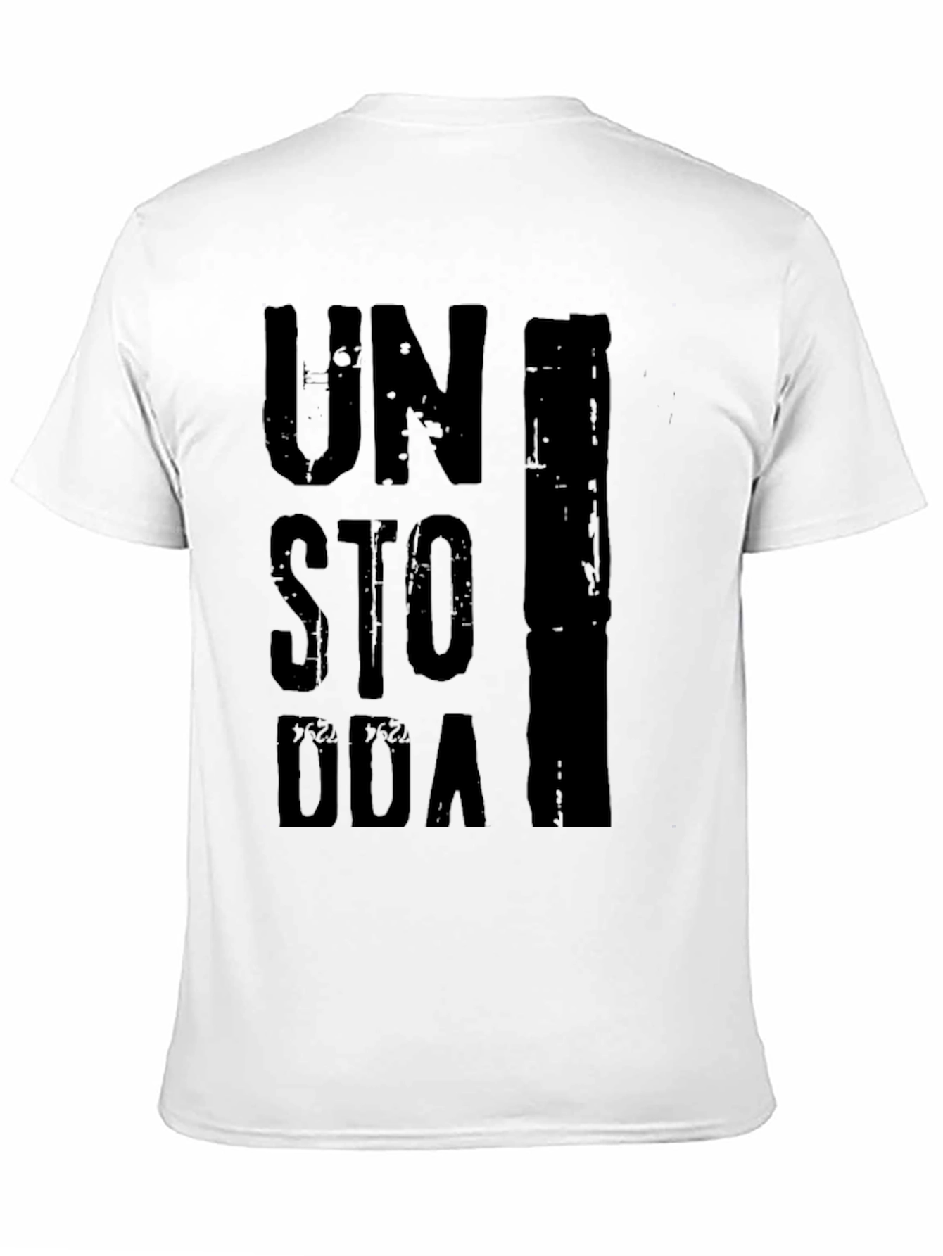 Unstoppable Graphic Print Black T-Shirt