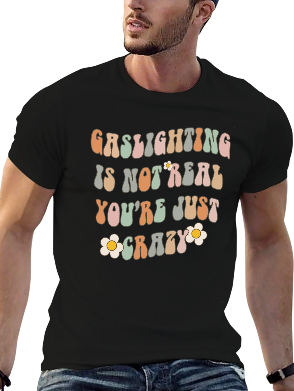 Gaslighting Is Not Real Graphic Tee