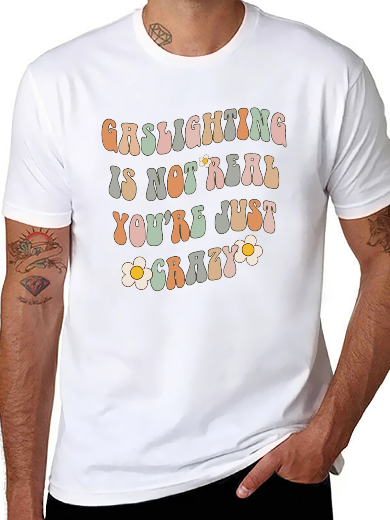 Gaslighting Is Not Real Graphic Tee