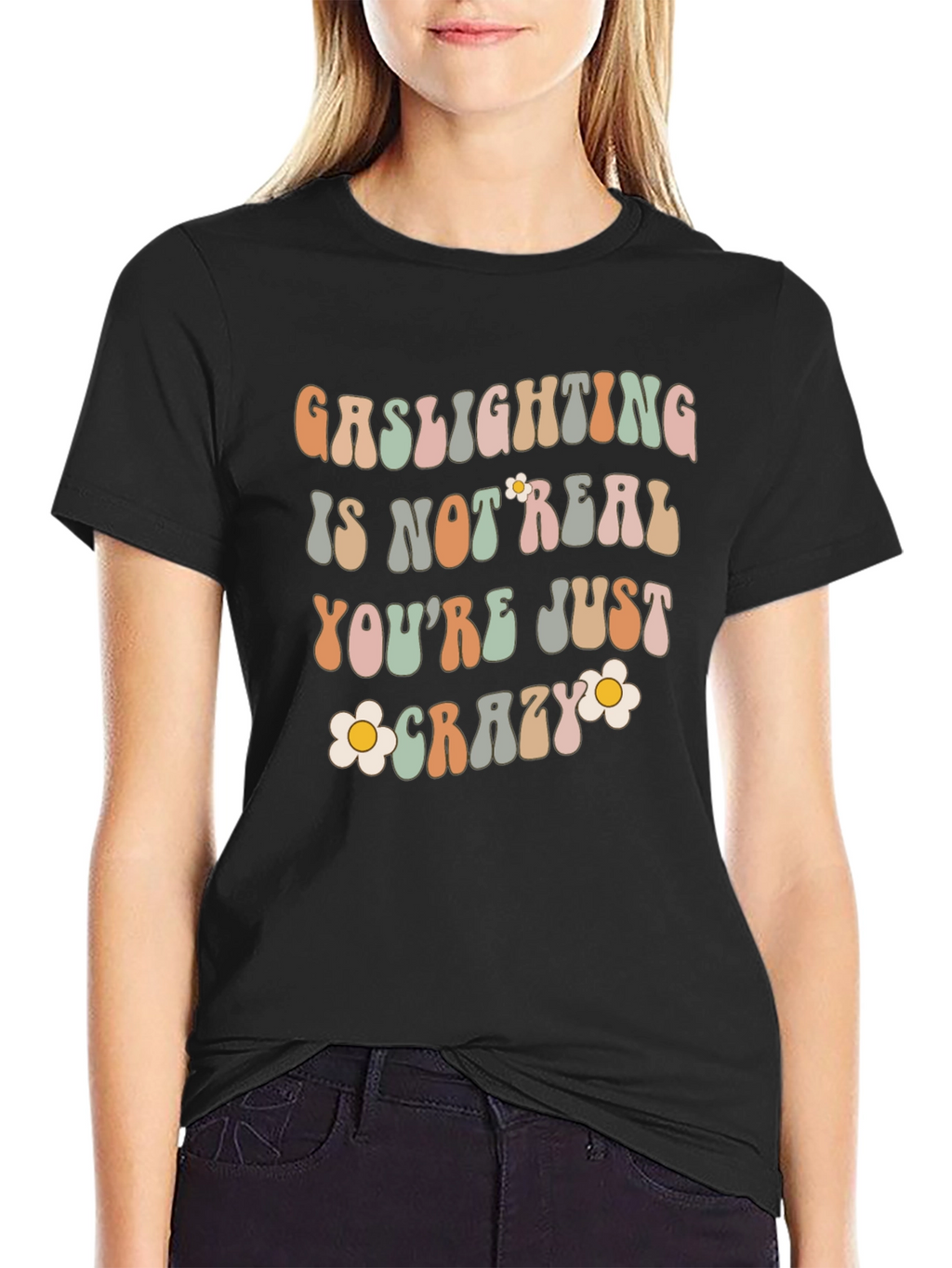 Gaslighting Is Not Real Graphic Tee