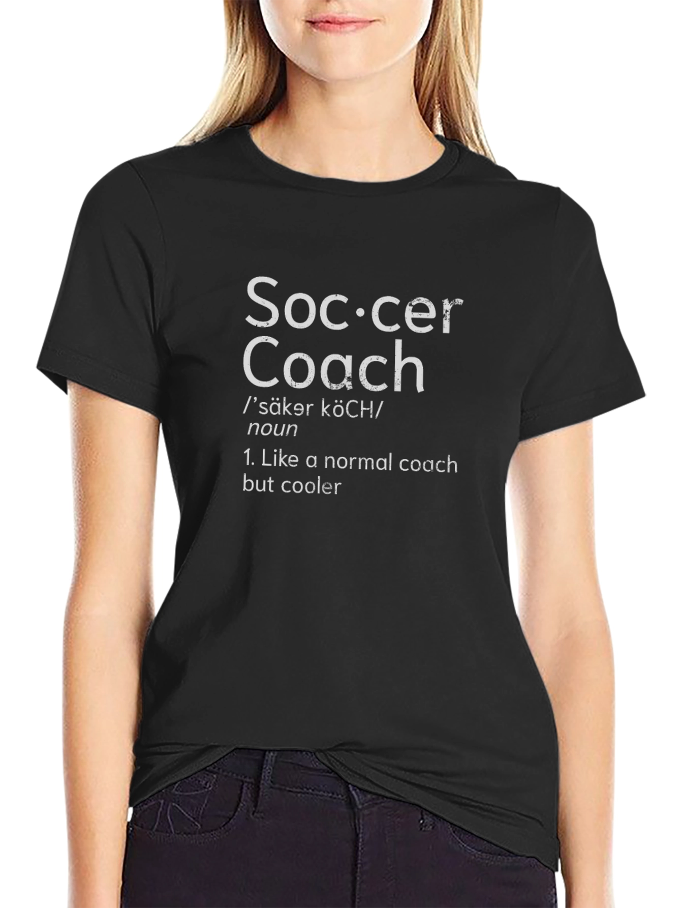 Soccer Coach Definition T-Shirt - Cool Coaching Apparel