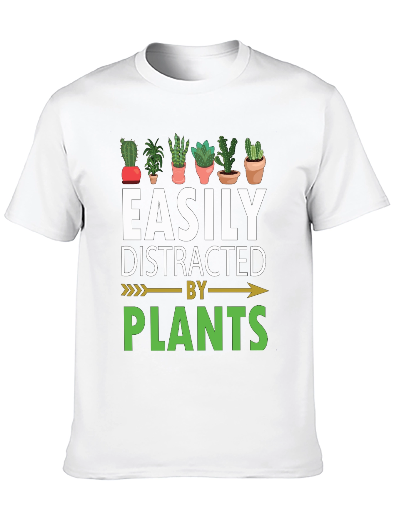 Easily Distracted By Plants T-Shirt