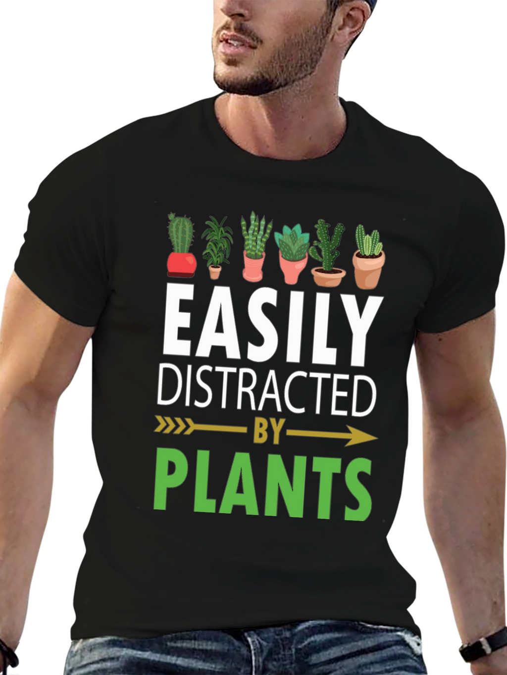 Easily Distracted By Plants T-Shirt