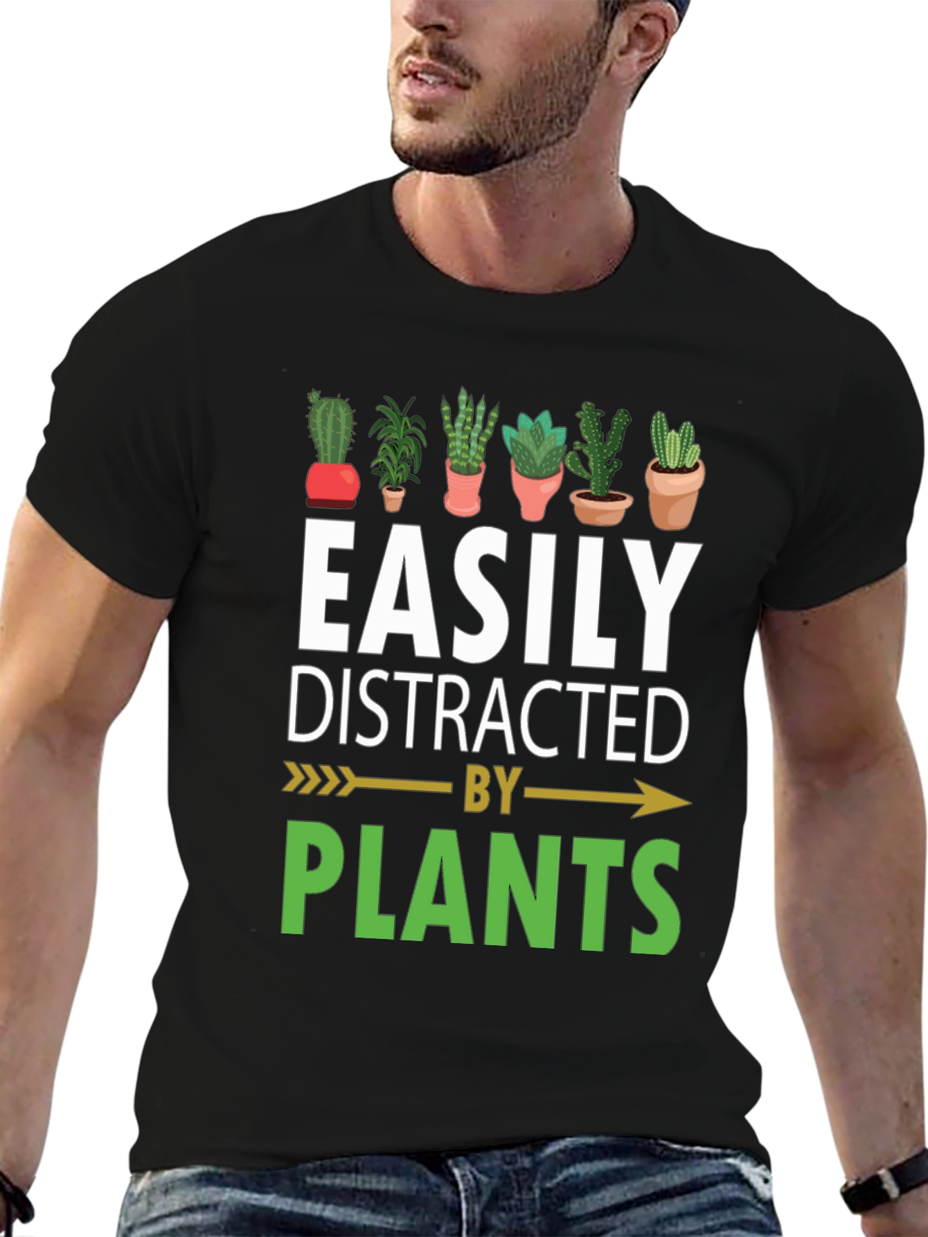 Easily Distracted By Plants T-Shirt