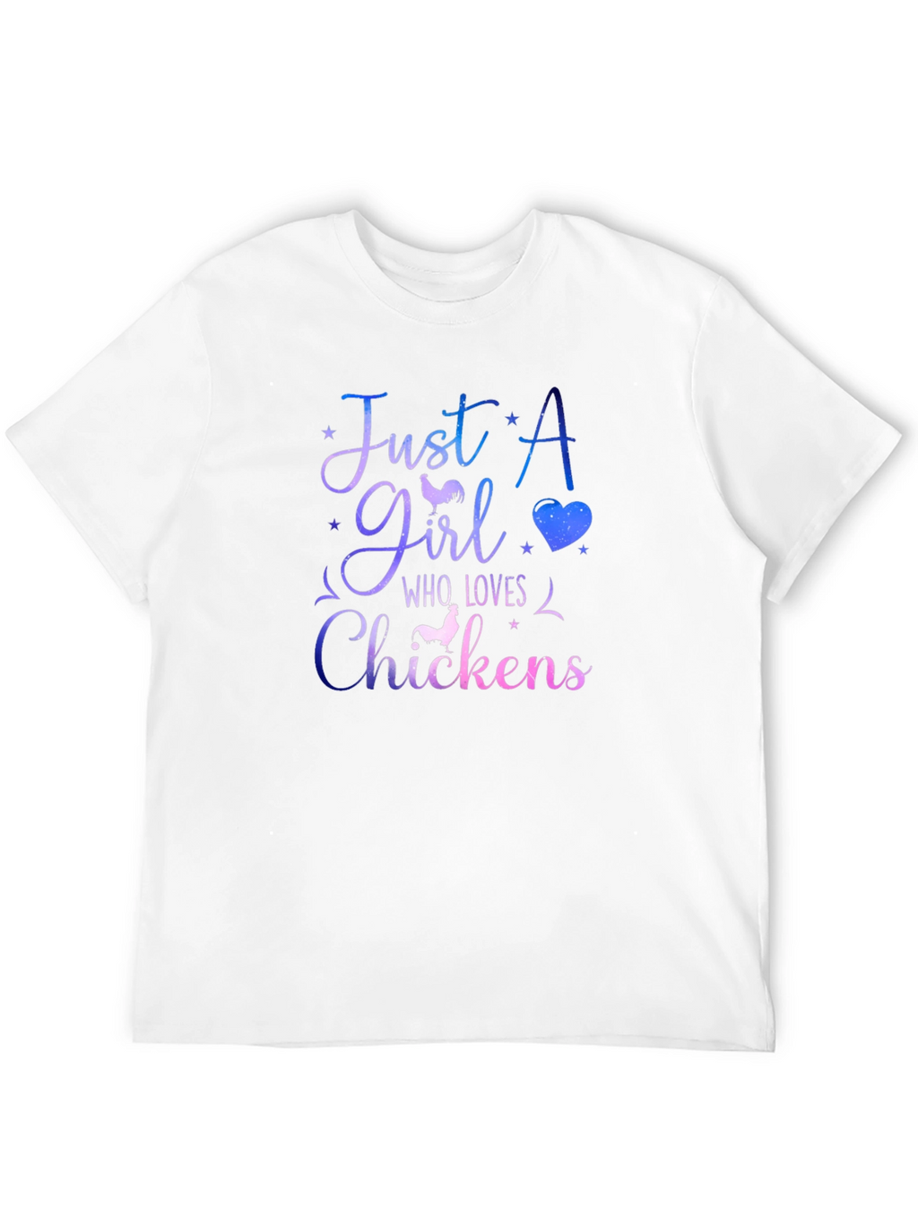 Just a Girl Who Loves Chickens T-Shirt