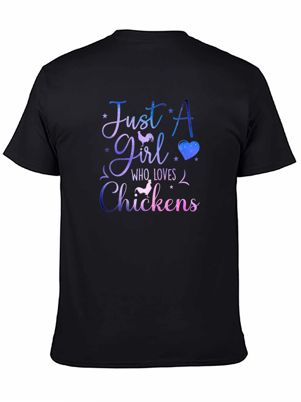 Just a Girl Who Loves Chickens T-Shirt