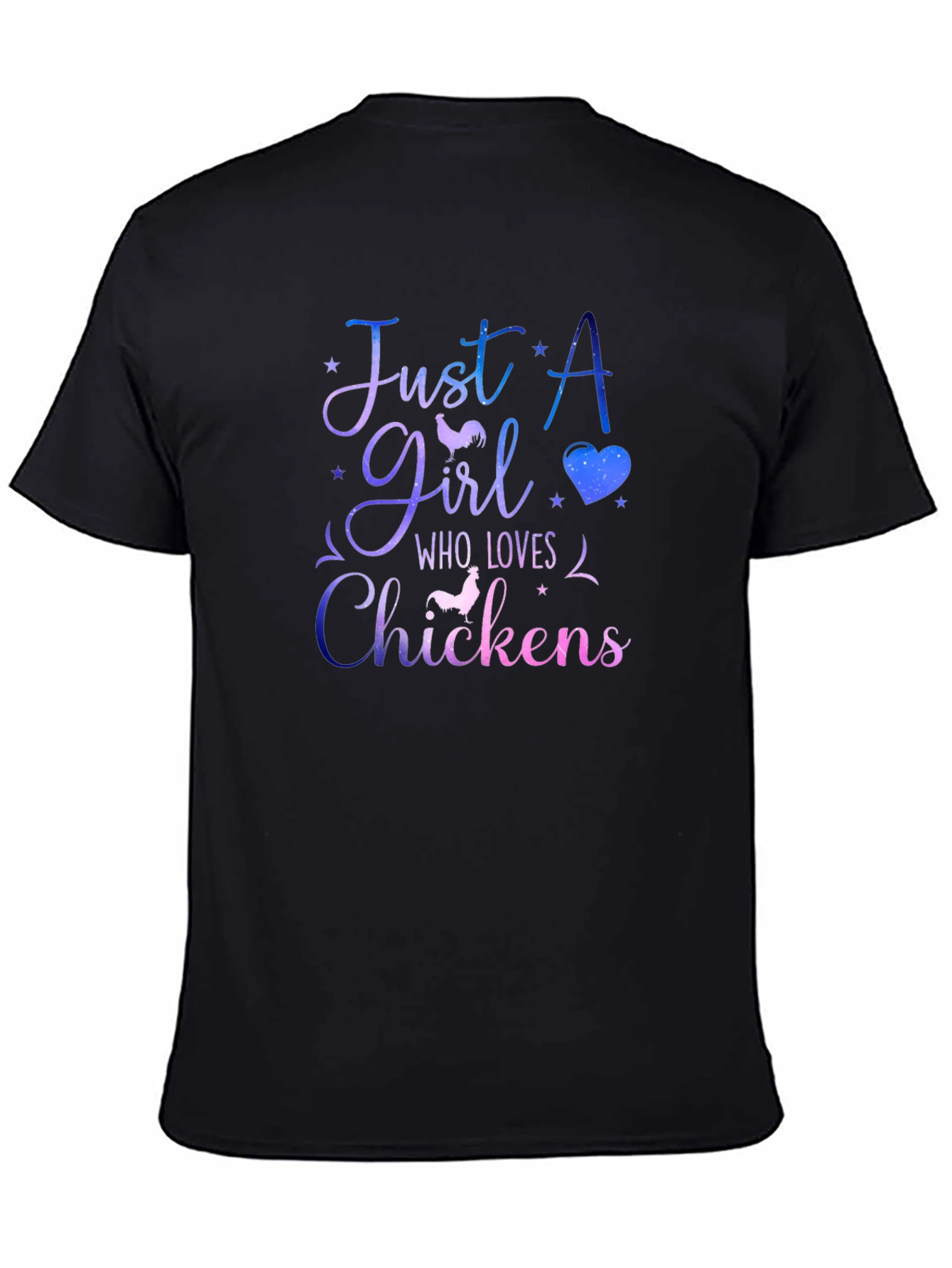 Just a Girl Who Loves Chickens T-Shirt