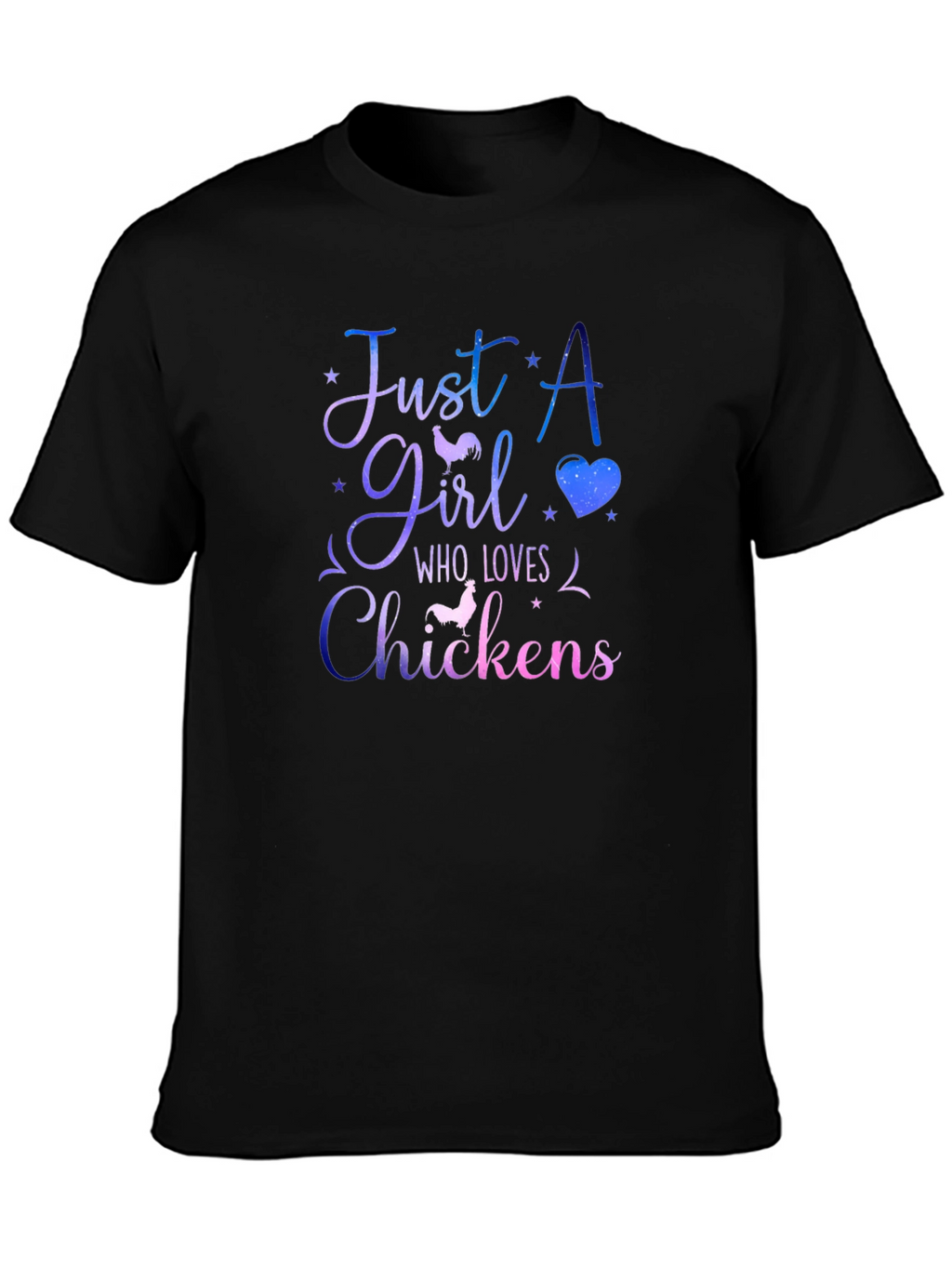 Just a Girl Who Loves Chickens T-Shirt
