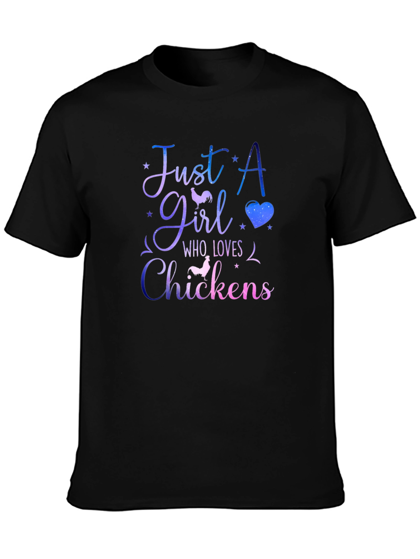 Just a Girl Who Loves Chickens T-Shirt
