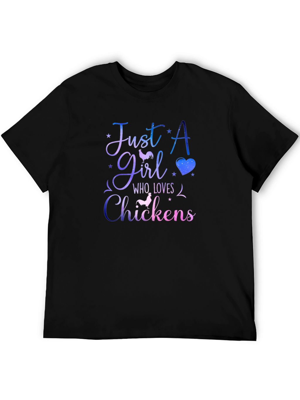 Just a Girl Who Loves Chickens T-Shirt