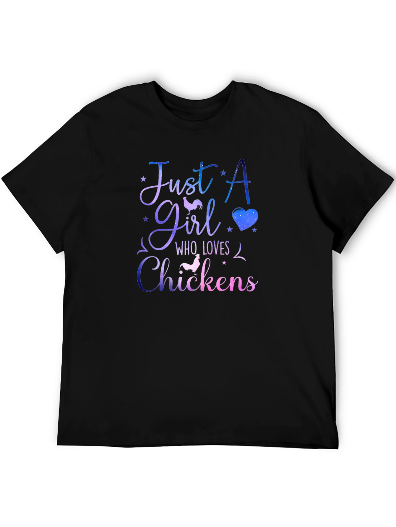 Just a Girl Who Loves Chickens T-Shirt