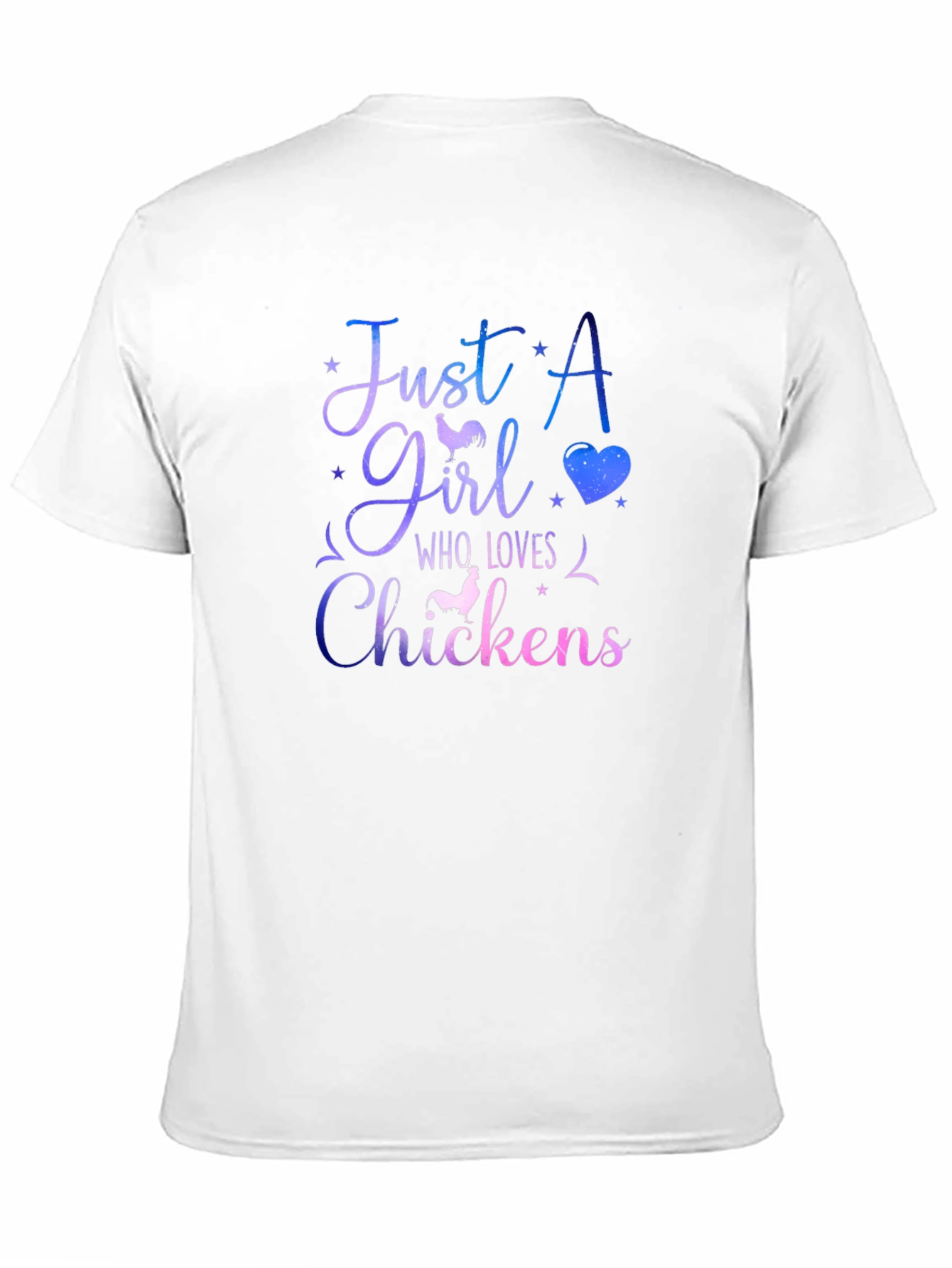 Just a Girl Who Loves Chickens T-Shirt