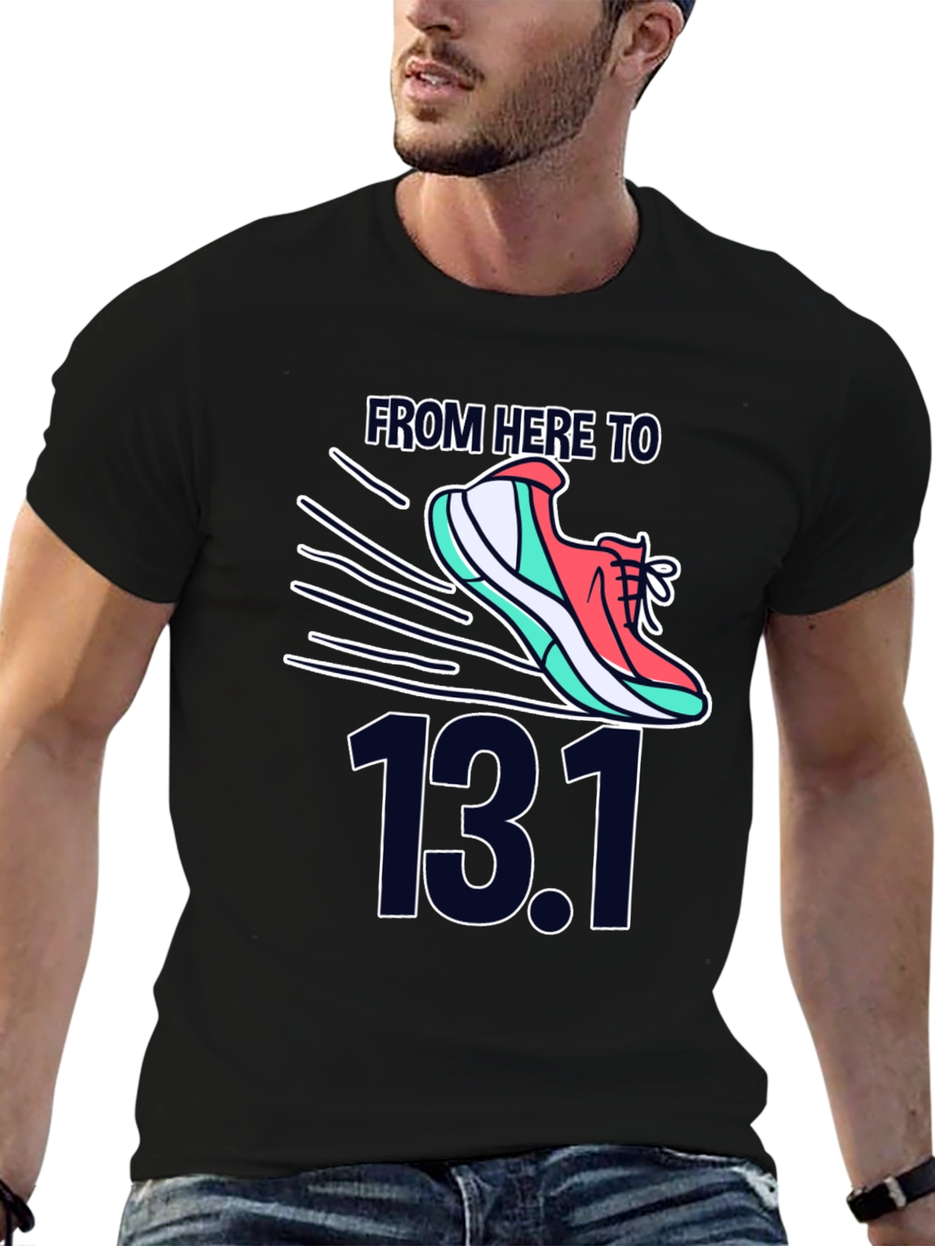From Here To 13.1 Running Shirt