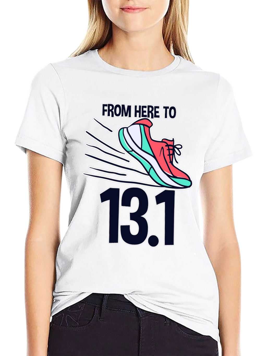 From Here To 13.1 Running Shirt