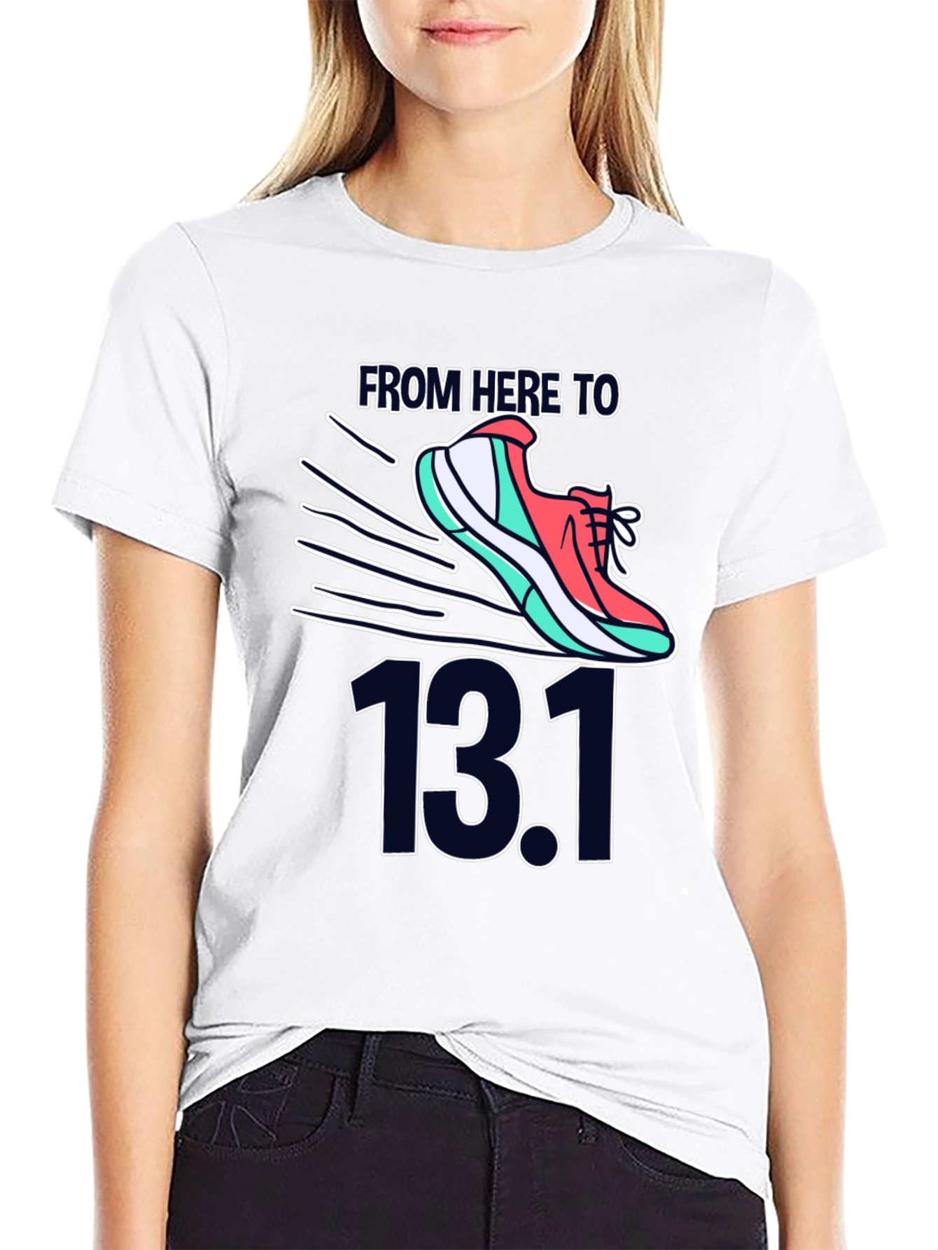 From Here To 13.1 Running Shirt