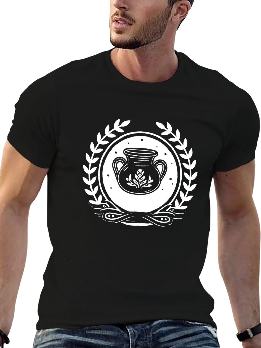 Ancient Vase Graphic T-Shirt