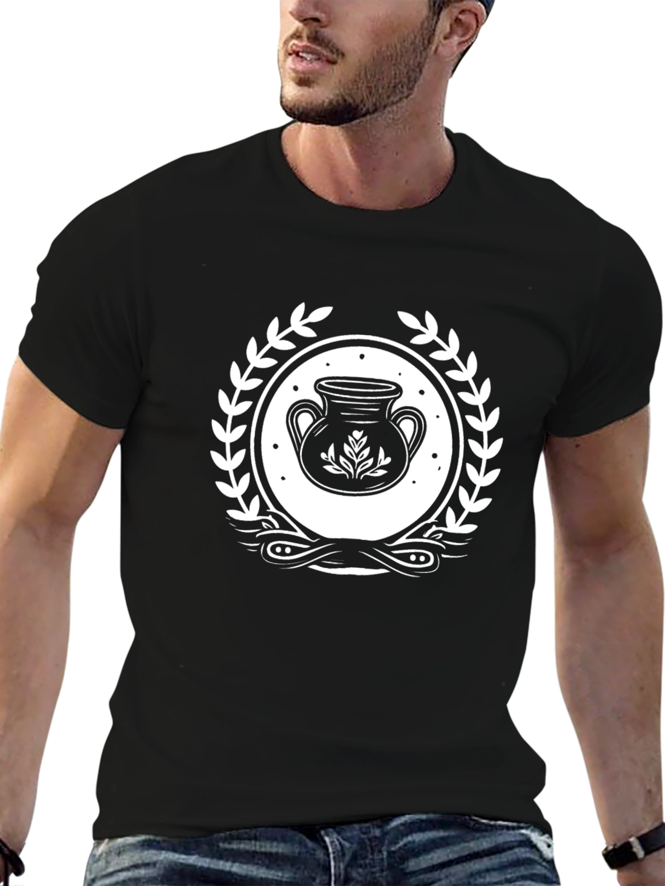 Ancient Vase Graphic T-Shirt