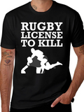 Rugby License to Kill Graphic Tee