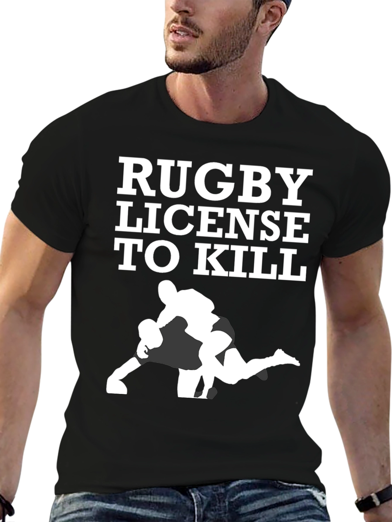 Rugby License to Kill Graphic Tee