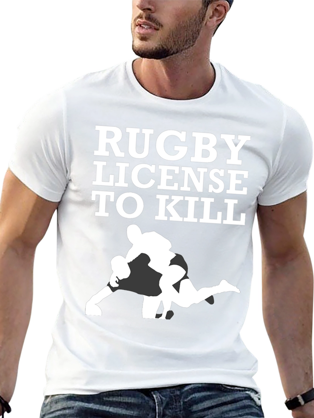 Rugby License to Kill Graphic Tee