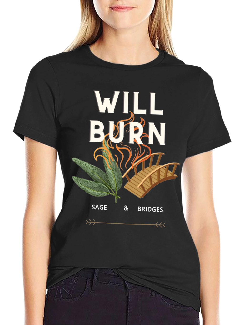 Will Burn Sage & Bridges T-Shirt