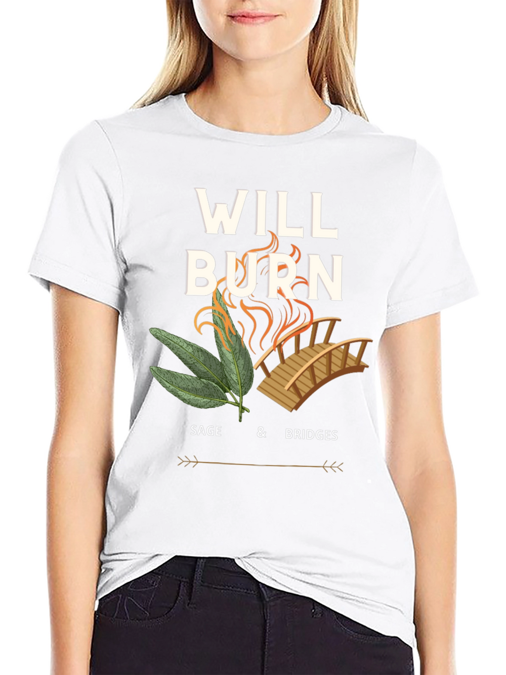 Will Burn Sage & Bridges T-Shirt