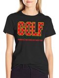 GOLF Plaid T-Shirt - Auburn Hills Varsity
