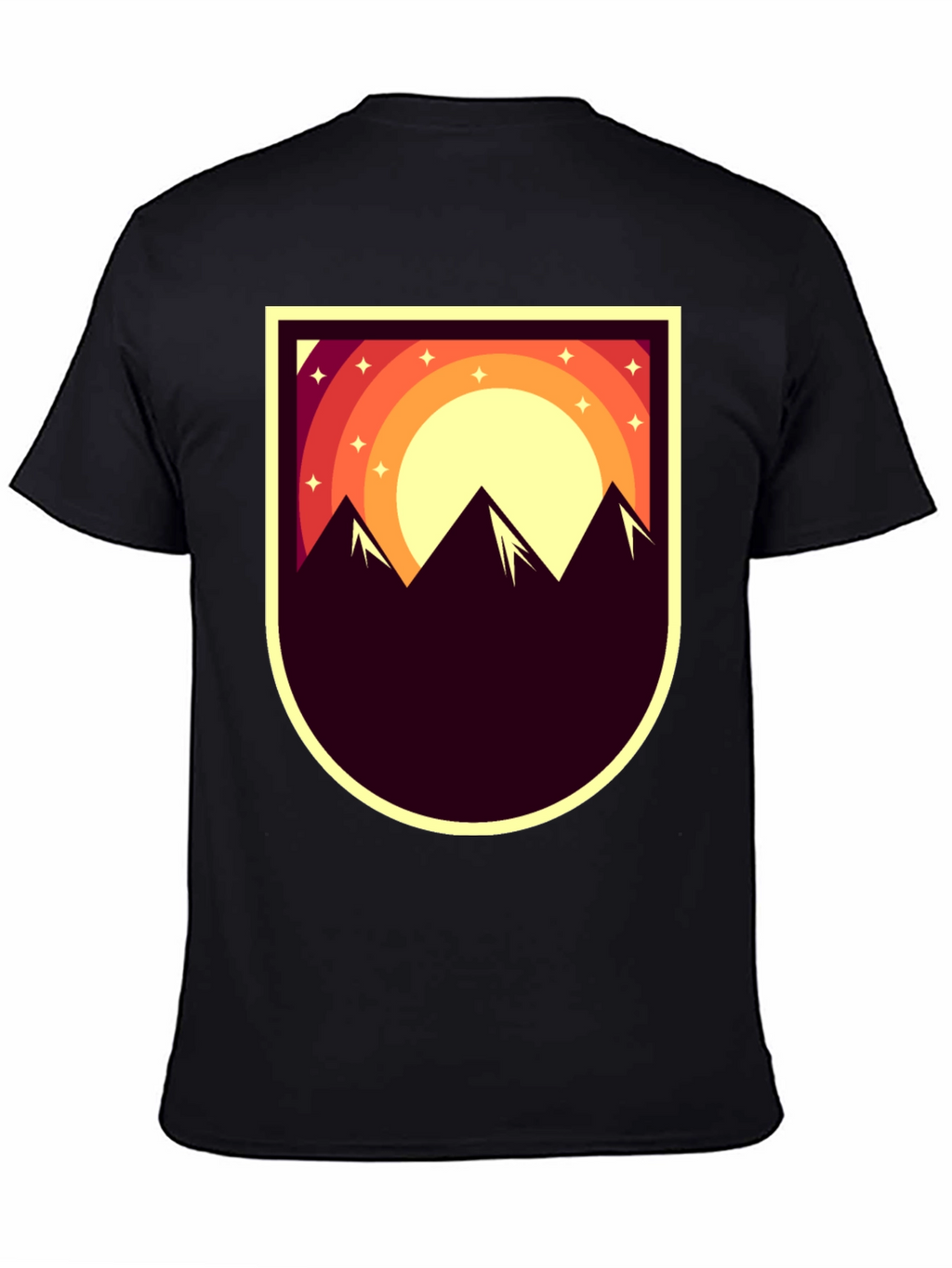 Mountain Sunset Graphic Tee - Adventure Style