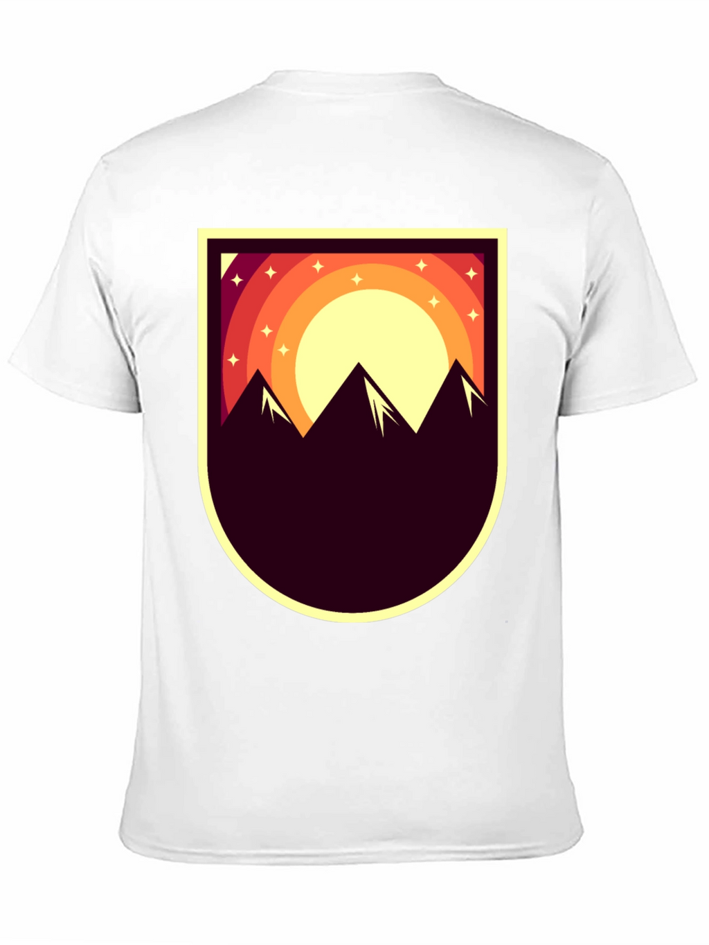 Mountain Sunset Graphic Tee - Adventure Style
