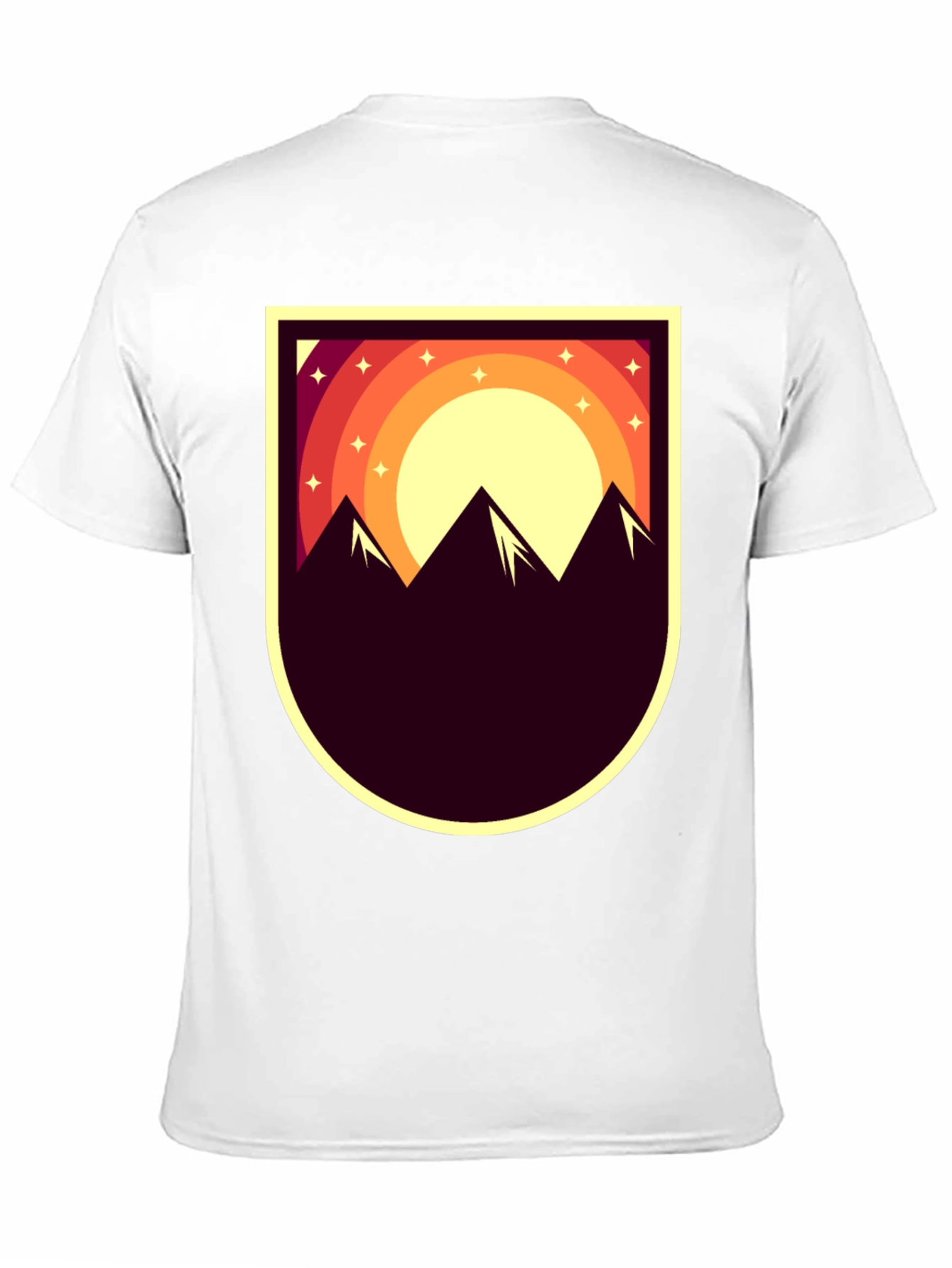 Mountain Sunset Graphic Tee - Adventure Style