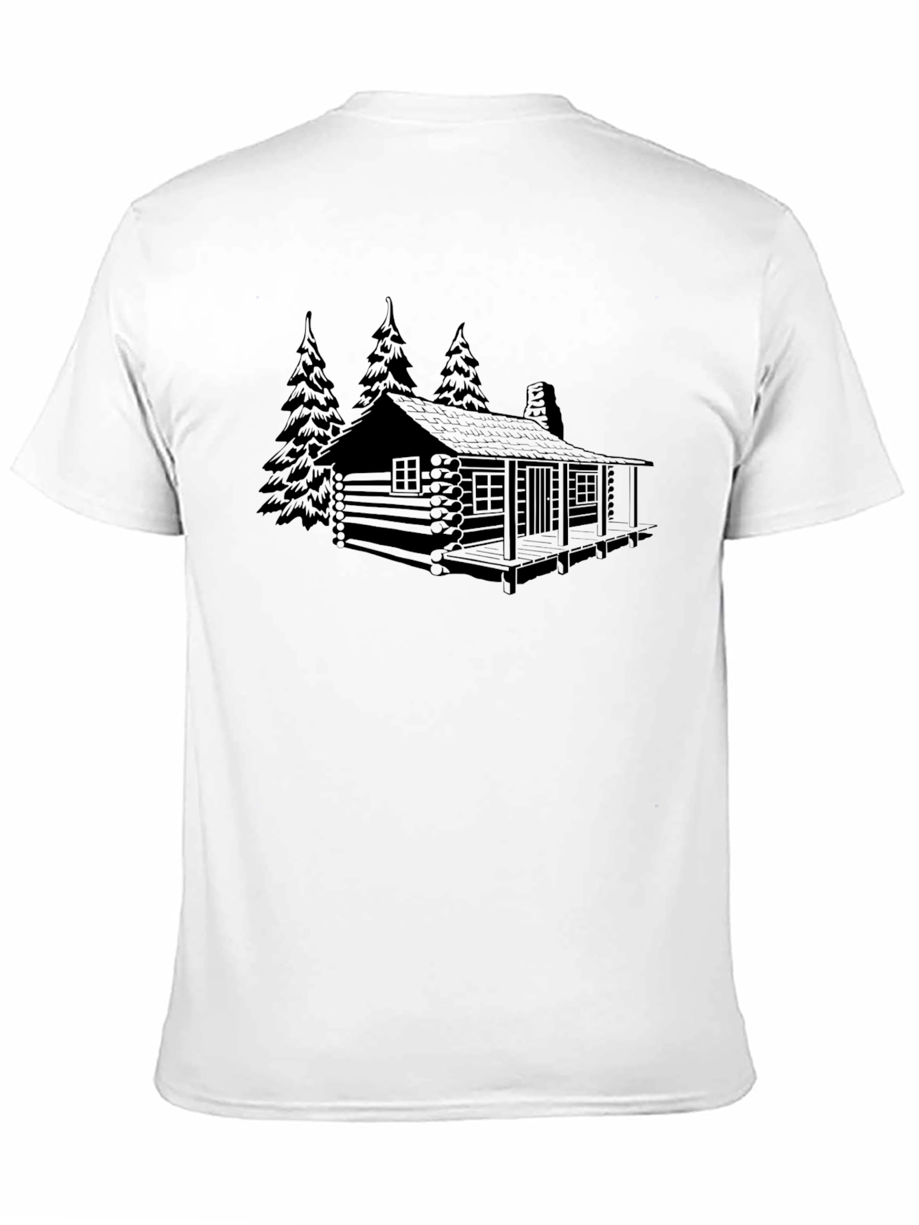 Cabin in the Woods Graphic Tee - Black